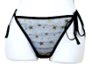 Sheer Star Bottoms, Tie sides, Fits most.