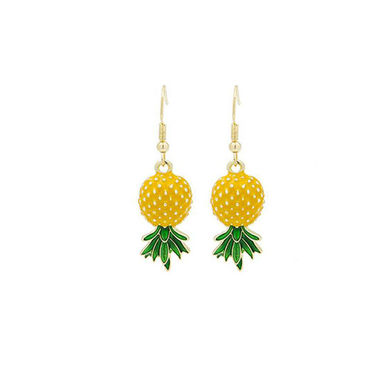 Upside Down Pineapple Alternative Lifestyle Earring Set – Sheer Swim