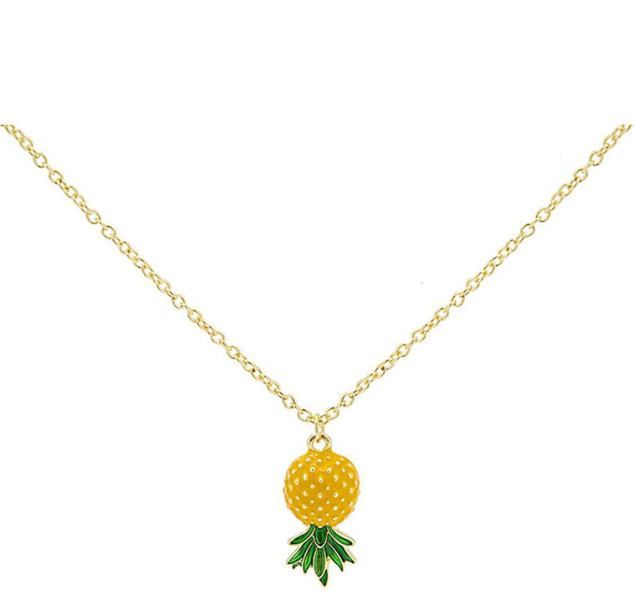 Upside Down Pineapple Alternative Lifestyle Pendant Necklace with Chain