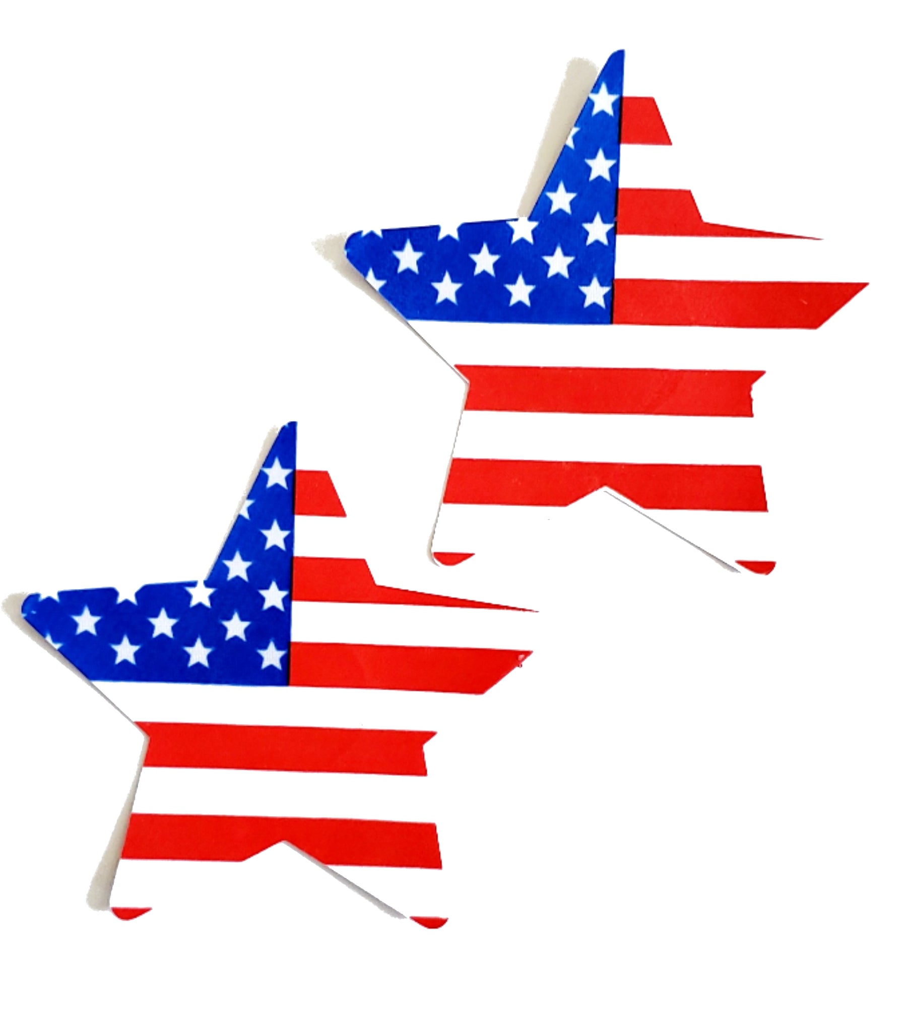 Sheer Swim Patriot Star Pasties American Flag