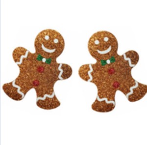 Gingerbread Man Pasties Embellished