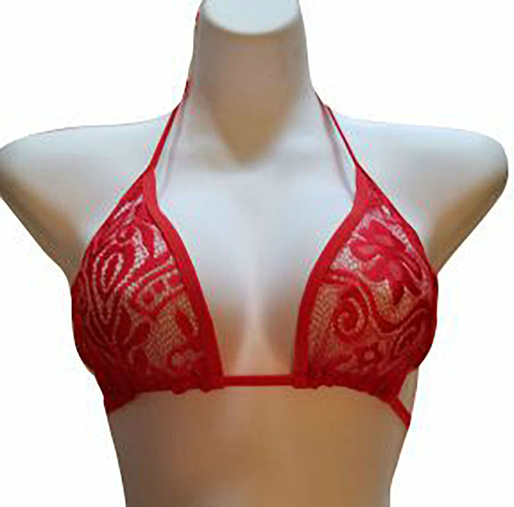 Sexy Red Lace Sheer Bathing Suit Top See-Through Dancewear Stripperwear Bikini Top Courtney Find a Pool Party Sheer Swim Sexy Red Lace Sheer Bathing Suit Top See-Through Dancewear Stripperwear Bikini Top Courtney Find a Pool Party Sheer Swim