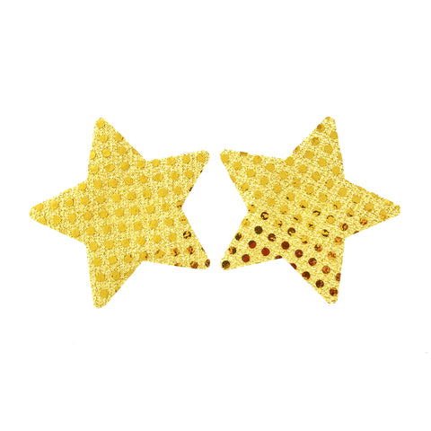 Sparkly Gold Star Pasties