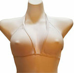 Sheer Swim White Ultra Sheer Bikini Top